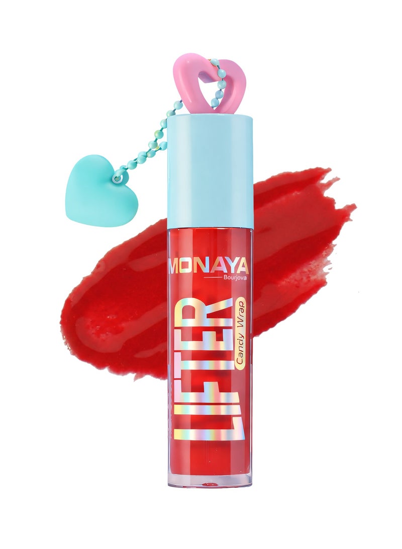 Monaya G029 Candy Wrap Lip Gloss – Glassy Gloss Finish for Fuller-Looking Lips, Rich Sheer Color Enhancing Natural Lip Tone, Lightweight Non-Sticky Formula, All-Day Hydration - Image 2